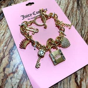 Juicy Couture Toggle Charm Bracelet
